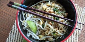 Photo de la Recette: Pad Thaï Végétalien Sans Gluten
