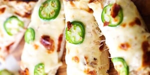 Photo de la Recette: Pain au Fromage Jalapeno et Bacon