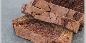 Photo de la Recette: Pain aux Bananes avec Tourbillon de Nutella