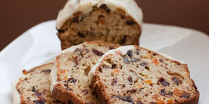 Photo de la Recette: Pain Aux Dattes Et Aux Canneberges