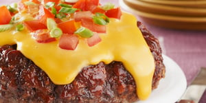 Photo de la Recette: Pain de Viande au Fromage