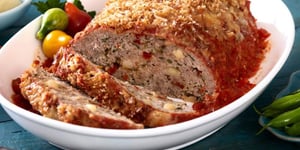 PAIN DE VIANDE DE DINDON À L’ITALIENNE