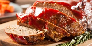 Pain de Viande Farci aux Épinards et à la Ricotta