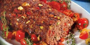 Photo de la Recette: Pain de Viande Grec aux Poivrons