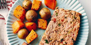 Photo de la Recette: Pain de Viande Italian au Poulet « Super » Sain