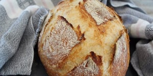 Photo de la Recette: Pain Maison dans une Cocotte