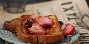 Photo de la Recette: Pain Perdu à L’érable