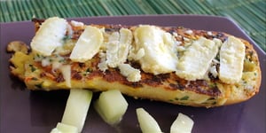 Photo de la Recette: Pain Perdu Salé au Chèvre