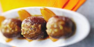 Photo de la Recette: Palets de Navet à L’orange et Dattes