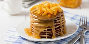 Pancakes Faciles au Caramel Beurre Salé