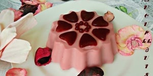 Photo de la Recette: Panna Cotta a la Rose