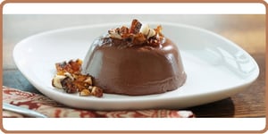 Photo de la Recette: Panno Cotta au Chocolat Noir