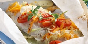 Photo de la Recette: Papillote de Poisson à la Provencale