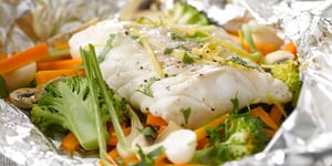 Papillote de Poisson au Brocolis