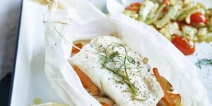 Papillote de Poisson au Fenouil