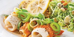 Photo de la Recette: Papillote de Sole aux Poireaux