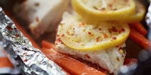 Photo de la Recette: Papillotes de Poulet au Citron