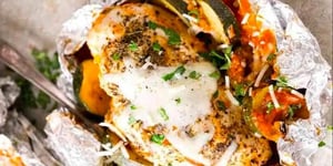 Photo de la Recette: Papillotes de Poulet au Parmesan