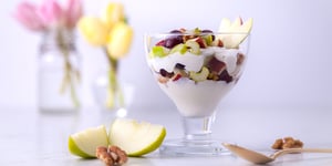 Photo de la Recette: PARFAIT SARRIETTE (SALADE WALDORF)