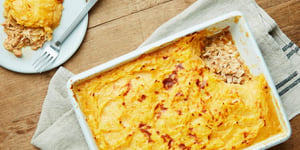 Parmentier D'effiloché de Poulet à L'érable et à la Bière