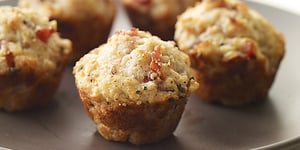 Photo de la Recette: Parmesan et Prosciutto Mini Muffins