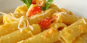 Photo de la Recette: Pâtes à la Sauce aux Poivrons sans Gluten