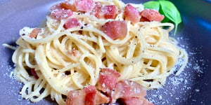 Photo de la Recette: Pâtes Carbonara
