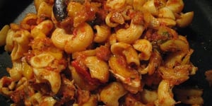 Photo de la Recette: PÂTES SANS GLUTEN AUX LÉGUMES MINUTE