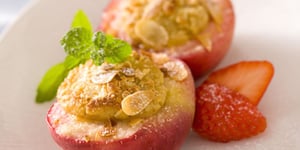 Photo de la Recette: Pêches Gratinées
