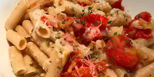 Pennes Sans Gluten à L'ail et Tomates