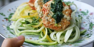 Pesto de Persil aux Herbes {sans gluten, sans lait}