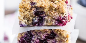 Petites Barres Santé aux Bleuets et Quinoa