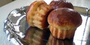 Photo de la Recette: Petites Brioches Fourrées au Foie Gras