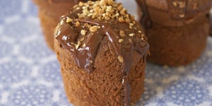 Photo de la Recette: Petits Bouchons Gianduia {sans gluten, sans lactose}