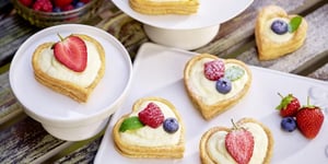 Photo de la Recette: Petits Cœurs en Pâte Feuilletée