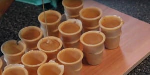 Petits Cornets au Sucre D'érable