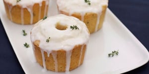 Petits Gâteaux à la Fleur D'oranger et Thym Citron