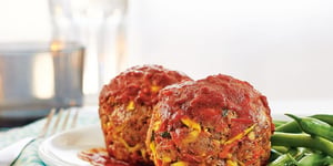 Photo de la Recette: Petits Pains de Viande à la Sauce Barbecue