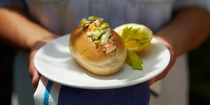 Petits Pains Fourrés au Homard et aux Oeufs