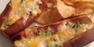 Photo de la Recette: Petits Pains Surprises Gratinés au Crabe