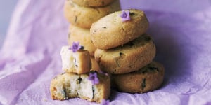 Petits Sablés aux Fleurs de Lavande