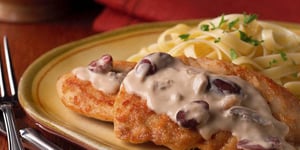 Photo de la Recette: Piccata de Poulet en Sauce au Vin Blanc