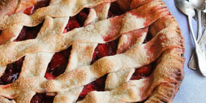 Photo de la Recette: Pie aux Fraises {vegan}