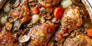 Pilons de Poulet Croustillants, Cuisses de Poulet et du Bacon