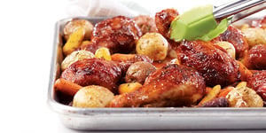 Photo de la Recette: Pilons Rôtis à Manger avec ses Doigts
