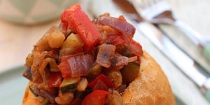 Photo de la Recette: Pistolet Ratatouille