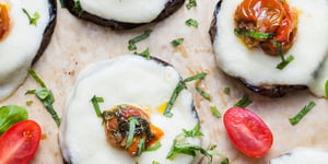 Photo de la Recette: Pizza à L’aubergine Grillée
