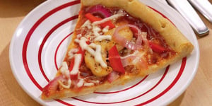 Photo de la Recette: Pizza au Poulet Barbecue