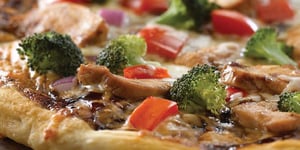 Photo de la Recette: Pizza au Poulet Hoisin