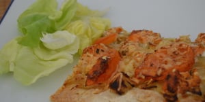 Photo de la Recette: Pizza au Saumon Frais